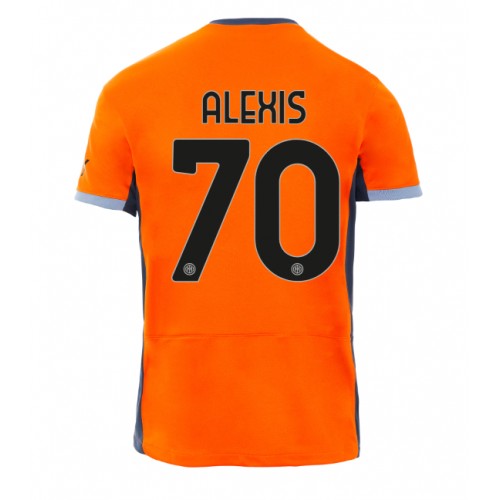 Maillot de foot Inter Milan Alexis Sanchez #70 Troisième 2023-24 Manches Courte